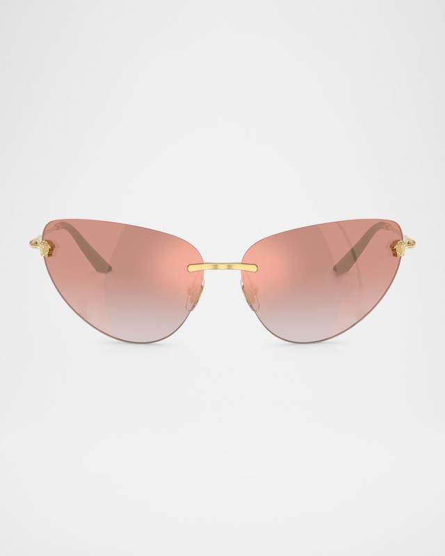 VE2281 Cat-Eye Metal Sunglasses